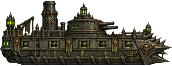 The Rust Bucket, a Epic ship