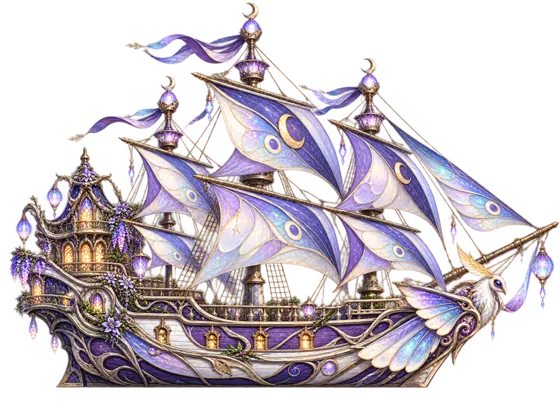 Moth of the Sea, a Legendary ship