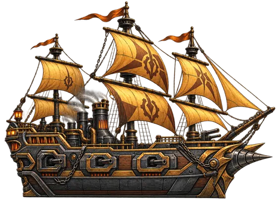 Steam Hammer, a Epic ship